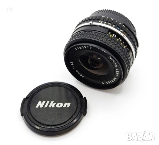 Nikon Series E 28mm f2.8, 50mm f1.8 Ai-S 