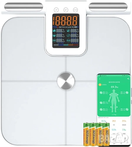 НОВ Кантар следящ телесни мазнини