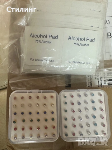 Пълен комплект пистолет за пробиване на уши , снимка 5 - Други - 53072000