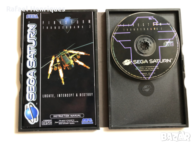 Sega Saturn - Firestorm Thunderhawk 2, снимка 4 - Други игри и конзоли - 53475974