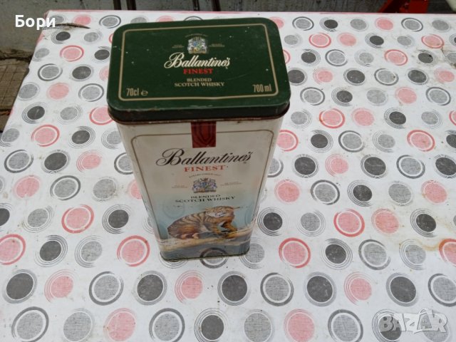 Стара BALLANTINE'S FINES Wild Cat лимитирана серия, снимка 2 - Други ценни предмети - 38811389