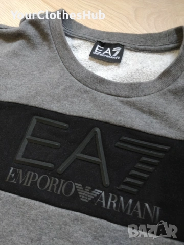 EA7 Emporio Armani M size Мъжки суитшърт, снимка 3 - Суичъри - 53142295