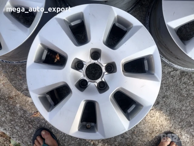 Оригинални джанти за Audi 5 x 112 мм 16 цола, снимка 2 - Гуми и джанти - 50643493