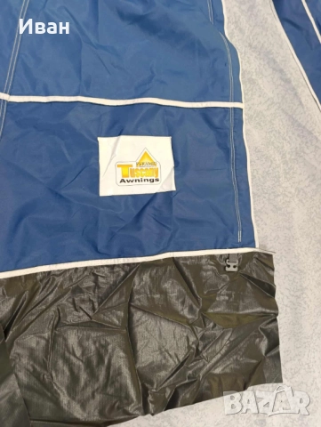 Форселт за каравана Pyramid Tuscany + анекс +вътрешна палатка. Размер 900см(885-910)см земя-земя, снимка 4 - Палатки - 51824299