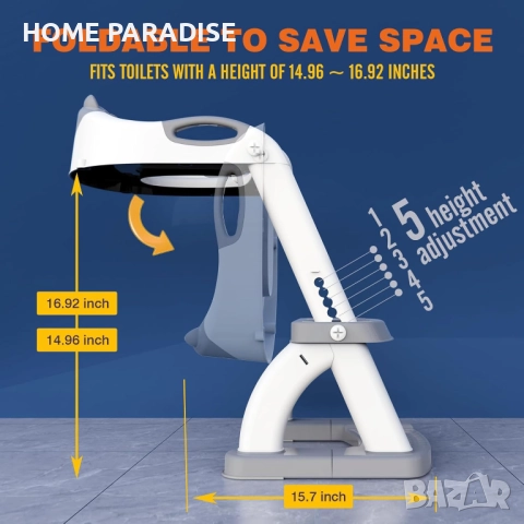 Седалка за приучване към гърне, снимка 4 - За банята - 52479150