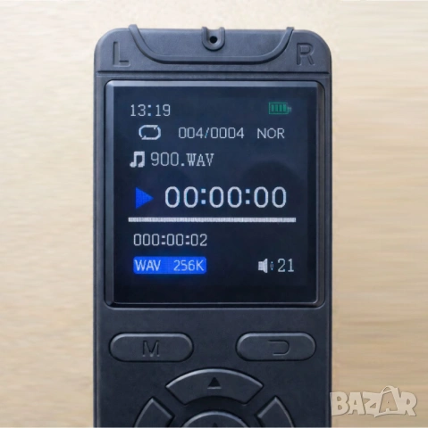 Професионален диктофон – аудио рекордер с гласова активация (подслушвател )
