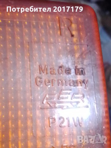 Мигач VW Golf 3 1H1, жълт, снимка 3 - Части - 34021463