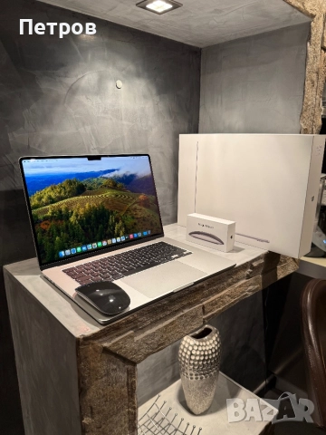 КАТО ЧИСТО НОВ Macbook Air M3 15.3", снимка 8 - Лаптопи за дома - 52171822
