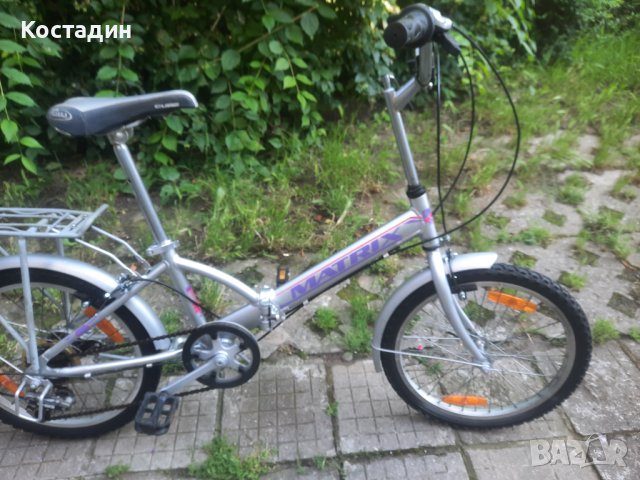 Сгъваем велосипед MATRIX 20 цола  , снимка 4 - Велосипеди - 41363263