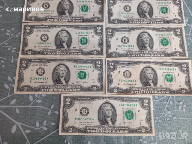 13 бр.по 2 долара , снимка 3 - Нумизматика и бонистика - 52348847