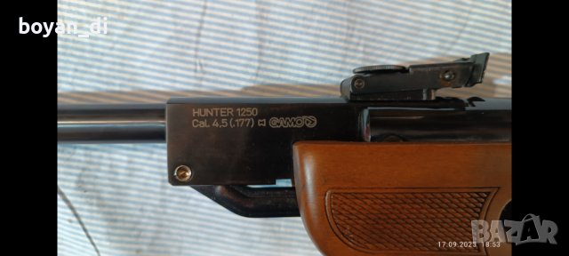 Gamo hunter 1250 4.5мм въздушна пушка, снимка 7 - Въздушно оръжие - 42261884