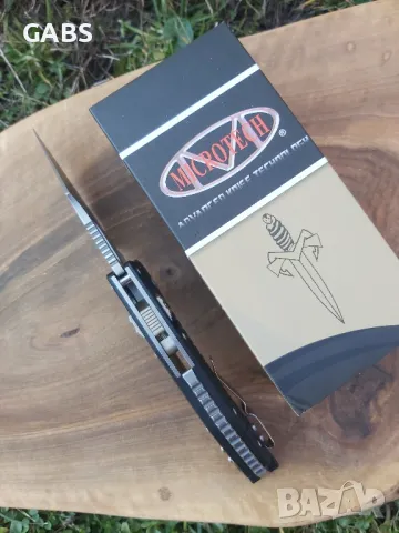 Сгъваем нож MICROTECH Stitch Ram-Lock, снимка 10 - Ножове - 49333858