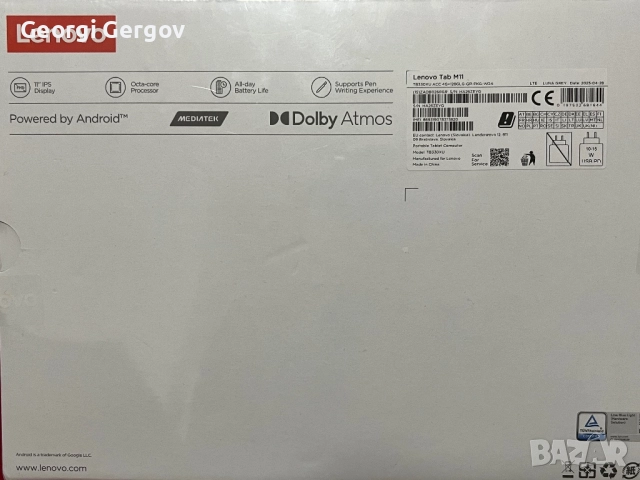 Lenovo Tab M11, снимка 3 - Таблети - 52359497