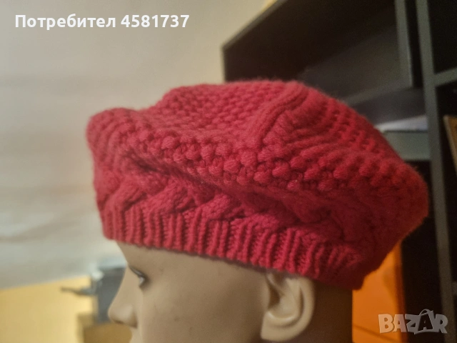 Барети вълна и барета кашмир, различни цветове, снимка 15 - Шапки - 52481369