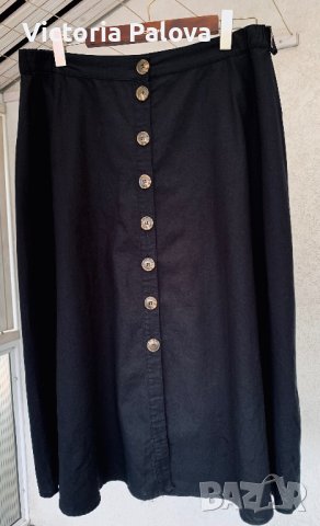 Красива нова пола лен, памук, снимка 14 - Поли - 41366601