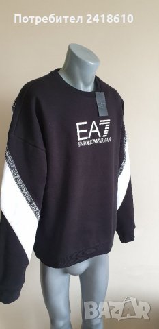 Emporio Armani EA7 Mens Size XL НОВО! ОРИГИНАЛ! Мъжка  Блуза! , снимка 6 - Спортни дрехи, екипи - 35970328