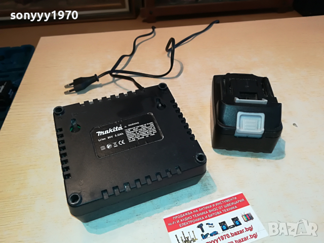 MAKITA-LI-ION БАТЕРИЯ И ЗАРЯДНО 3103221057, снимка 10 - Винтоверти - 36292472