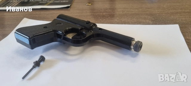 Стар въздушен пистолет Lov, снимка 3 - Антикварни и старинни предмети - 52041250