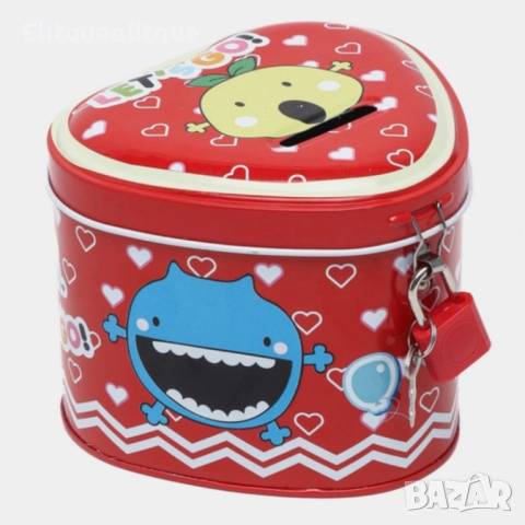 Детска метална касичка Let’s Go!