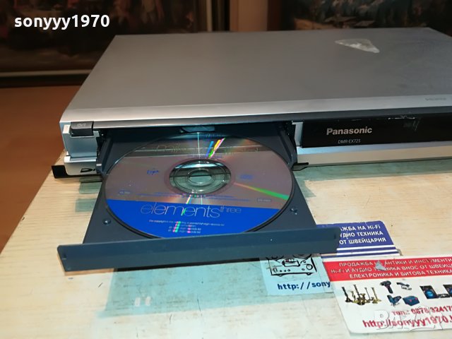 panasonic dmr-ex72s hdd/dvd/common interface 1908211156, снимка 4 - Плейъри, домашно кино, прожектори - 33859305