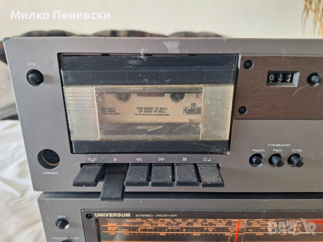 UNIVERSUM VT 23016M HI FI VINTAGE STEREO RECEIVAR. CT 2395 HIFI STEREO CASSETTE DECK VINTAGE.., снимка 4 - Ресийвъри, усилватели, смесителни пултове - 52441242