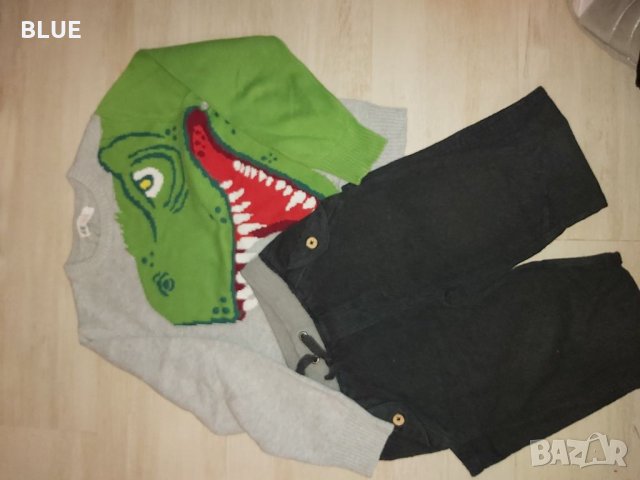 Панталон и пуловер 7-8 год, снимка 6 - Детски пуловери и жилетки - 34486030