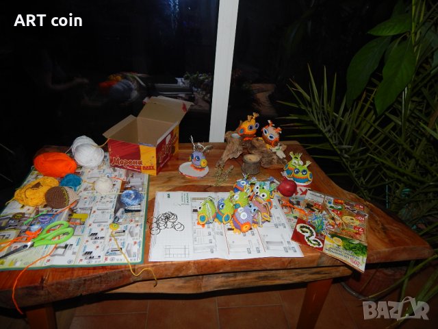 Плетени играчки бухалчета, снимка 6 - Плюшени играчки - 34423044