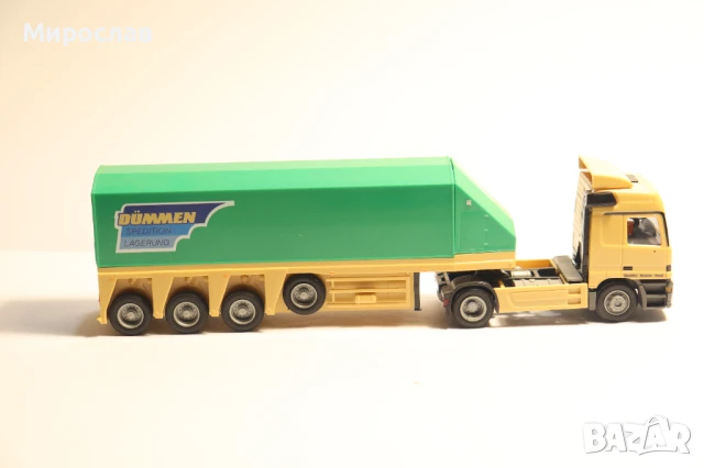 AWM  H0 1/87 MERCEDES ACTROS  КАМИОН МОДЕЛ ТРАНСПОРТ НА СТЪКЛО, снимка 6 - Колекции - 50964848