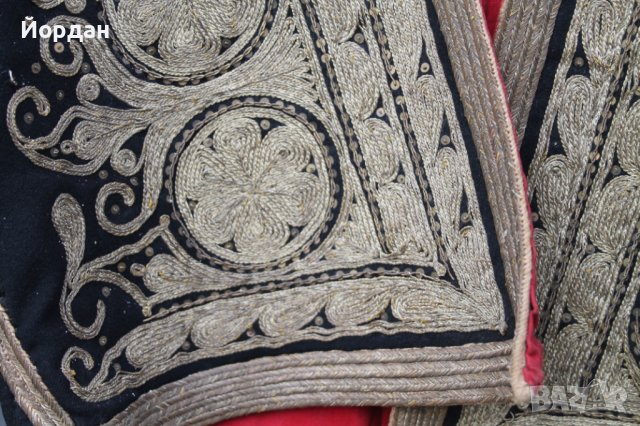 Уникално елече от османската империя сребърна сърма, снимка 5 - Антикварни и старинни предмети - 39376432