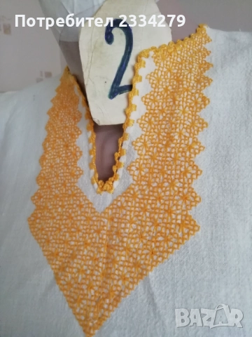 Стари женски ризи, Фолклорни, 100% автентични. , снимка 7 - Антикварни и старинни предмети - 52793253