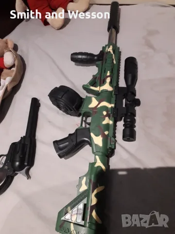 Airsoft Спрингов автомат с топчета.6мм калибър , снимка 3 - Други - 55942411