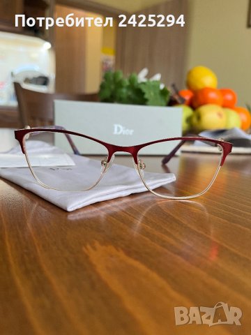 Диоптрични очила Dior, снимка 5 - Слънчеви и диоптрични очила - 39505241