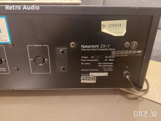 Nakamichi ZX-7 дек, снимка 2 - Декове - 42138793