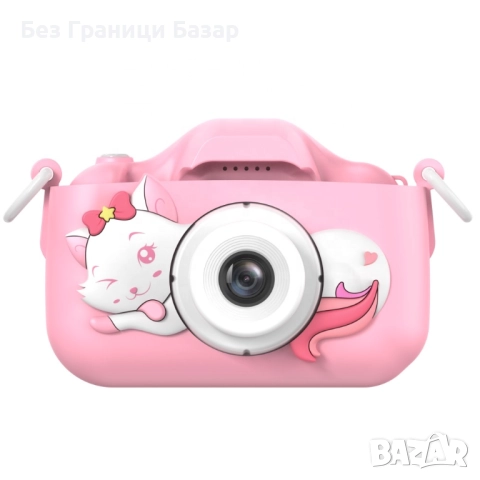 Нова Мини детска дигитална камера 1080P със слот за карта и игри Фотоапарат деца