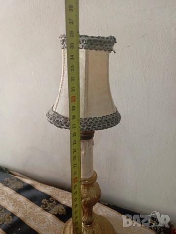 Винтидж настолна лампа , снимка 3 - Настолни лампи - 53812114