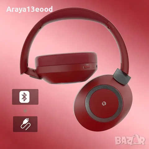 Безжични Bluetooth слушалки H30 с ANC, микрофон и до 100 часа работа, снимка 2 - Bluetooth слушалки - 56118269