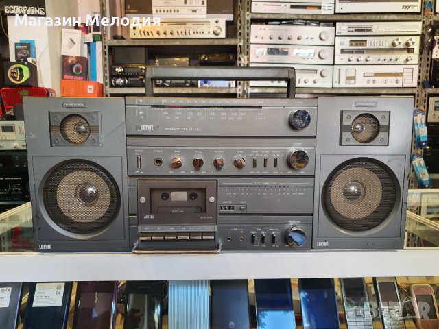Радиокасетофон LOEWE Mini-Pack 3000 Stereo В отлично техническо и визуално състояние.