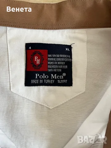 Мъжка риза с дълъг ръкав Polo Ralph Lauren. Размер XL, снимка 4 - Ризи - 50246447