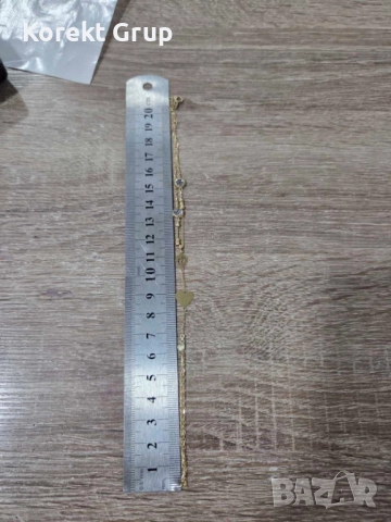 Златна гривна дамска, снимка 2 - Гривни - 52842106