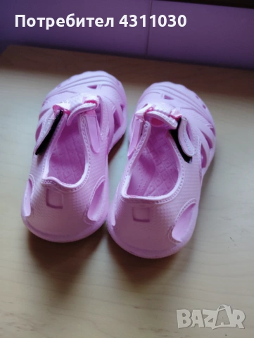 Детски сандали нови номер 35 розови, снимка 3 - Детски сандали и чехли - 53807113