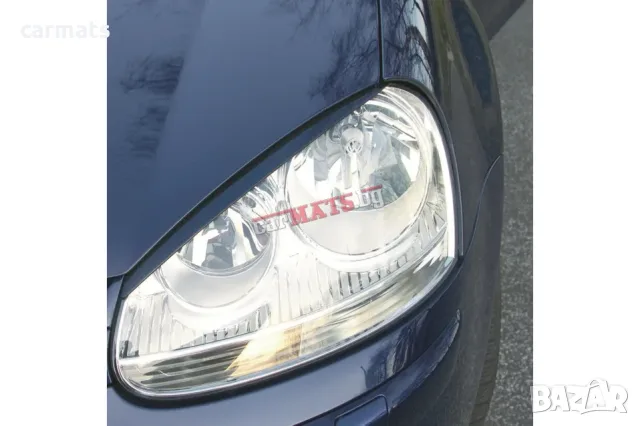 Вежди за фарове за VW Golf 5 (2004–2008) - Германия - Черни