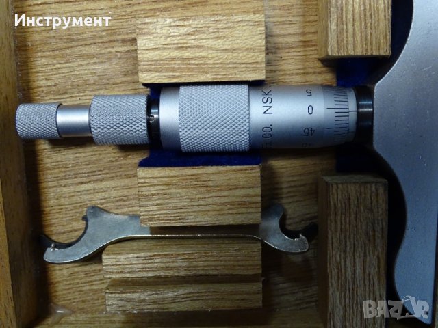 дълбокомер микрометричен NSK 712-309 Depth Micrometer 100-300mm, снимка 3 - Други инструменти - 39323291