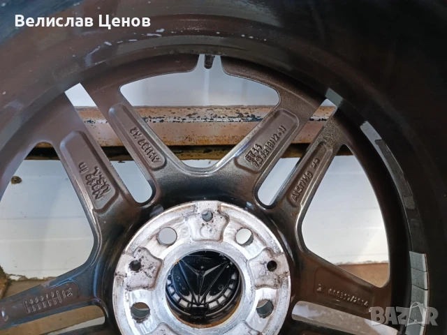 Оригинални джанти за Мерцедес C- class W205 AMG sport, снимка 7 - Гуми и джанти - 50442859