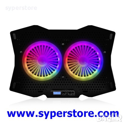 Поставка за лаптоп, Notebook Cooler Modecom Silent Fan MC-CF18 RGB, SS300367, снимка 1 - Други - 38615582