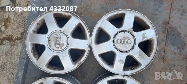 Оригинални джанти 15 цола за Ауди А3 Голф 4 / Audi A3 / Golf 4 , снимка 3 - Гуми и джанти - 55982338