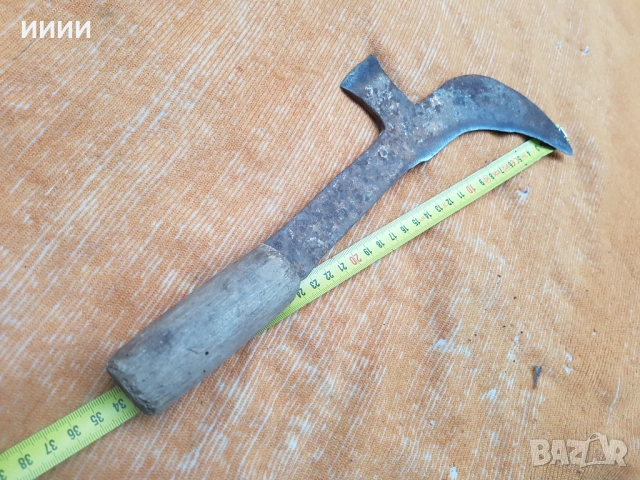 Топор косер сърп, снимка 3 - Антикварни и старинни предмети - 53386737