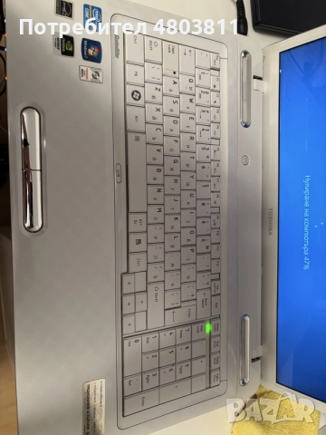 Лаптоп Toshiba satellite l 750 , снимка 3 - Лаптопи за работа - 55743943