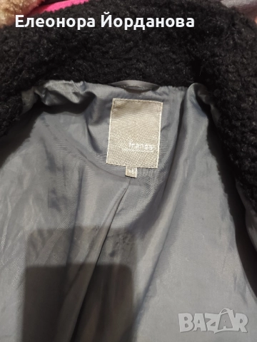 черно палто, снимка 4 - Палта, манта - 52065540