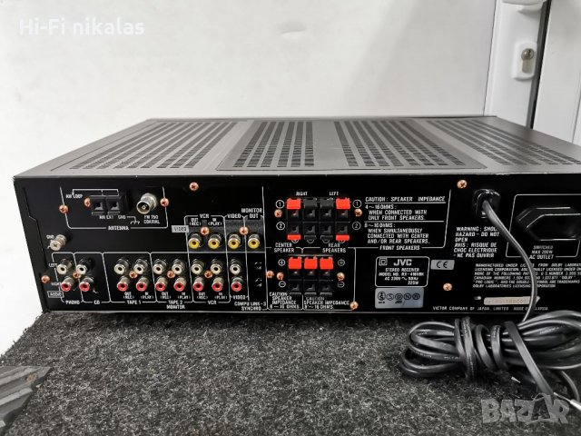 Усилвател Ресийвър JVC RX-416VBK, снимка 5 - Ресийвъри, усилватели, смесителни пултове - 38861469