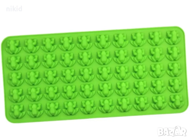 50 жабки жабка жаба малка силиконов молд форма фондан шоколад гипс желирани бонбони , снимка 2 - Форми - 52749998